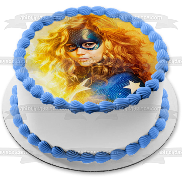 Dc's Stargirl Edible Cake Topper Image ABPID54401