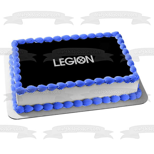 Legion Logo Edible Cake Topper Image ABPID54425