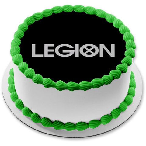 Legion Logo Edible Cake Topper Image ABPID54425