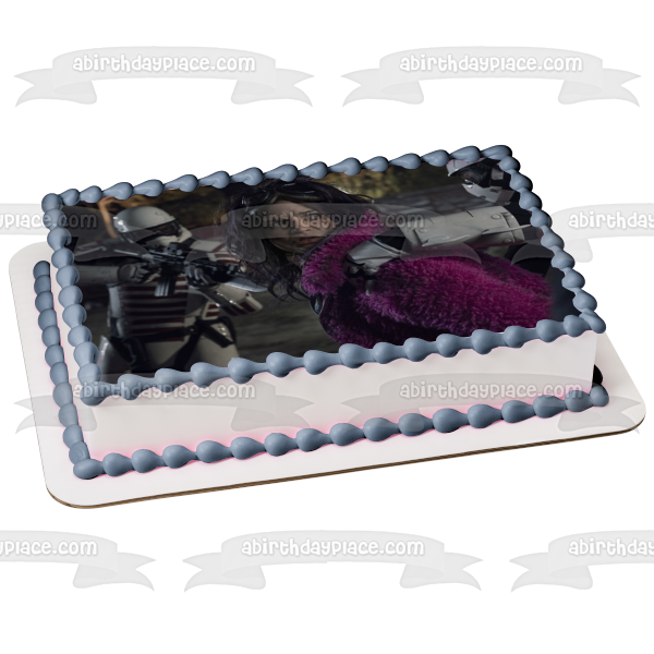 The Walking Dead Princess Edible Cake Topper Image ABPID54447