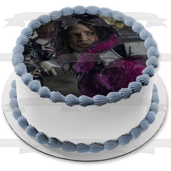The Walking Dead Princess Edible Cake Topper Image ABPID54447