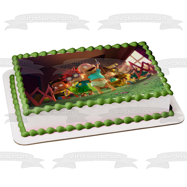 Rugrats Animated Series Tommy Chuckie Phil Lil Susie Edible Cake Topper Image ABPID54527