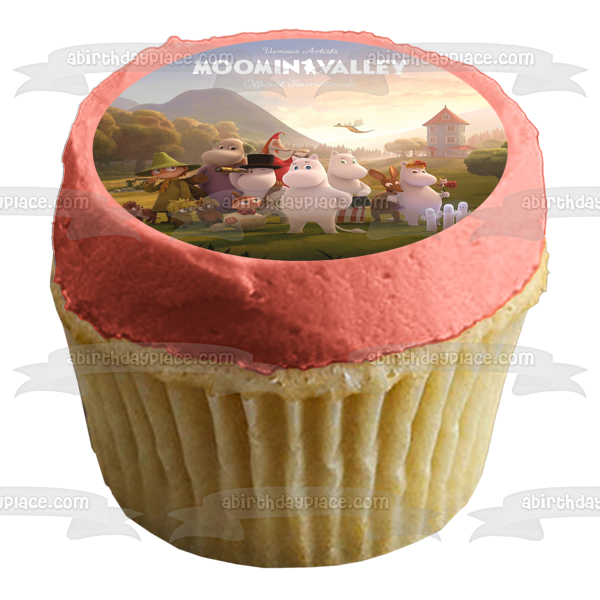 Moominvalley Moominpapa Moominmama Snork Maiden Moomintroll Edible Cake Topper Image ABPID54384