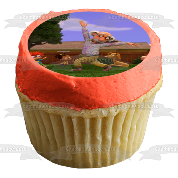 Rugrats Animated Series Tommy Chuckie Phil Lil Susie Grandpa Edible Cake Topper Image ABPID54529