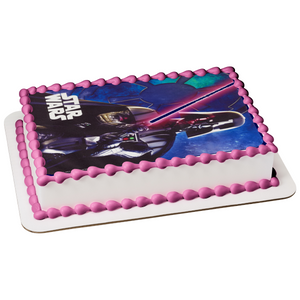 Star Wars Darth Vader Anakin Skywalker Edible Cake Topper Image ABPID00125