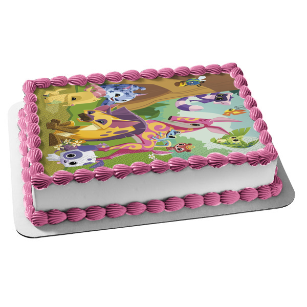 Animal Jam Various Characters Edible Cake Topper Image ABPID00228