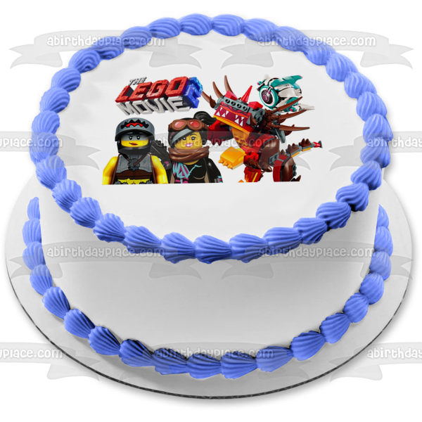 The LEGO Movie 2: The Second Part Wyldstyle Edible Cake Topper Image ABPID00184