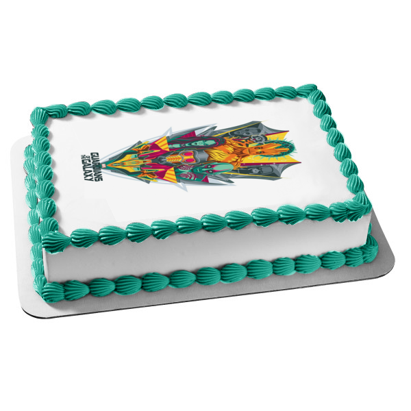 Guardians of the Galaxy Star-Lord Gamora Drax Groot Edible Cake Topper Image ABPID00422