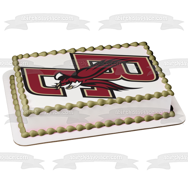 Boston College Eagles Logo Edible Cake Topper Image ABPID00477