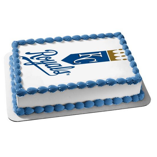 Kansas City Royals American Professional Baseball Team Logo Missouri MLB Imagen comestible para tarta ABPID00796 