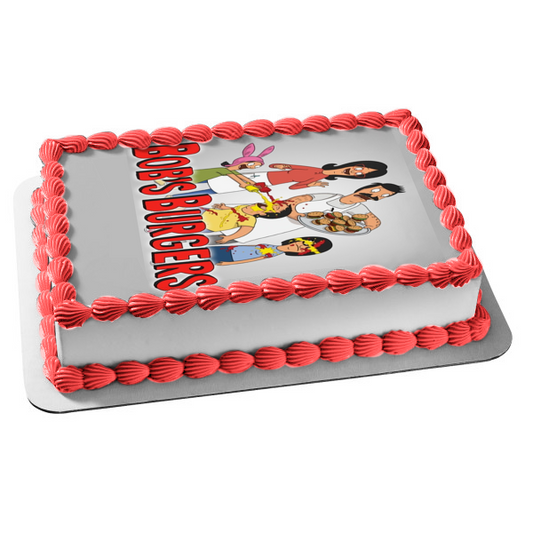 Bob's Burgers Tina Louise Linda Gene Belcher Imagen comestible para decoración de tarta ABPID00115 