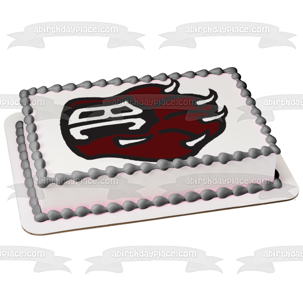 Brookland Cayce High School Bearcats Logo Edible Cake Topper Image ABPID00370