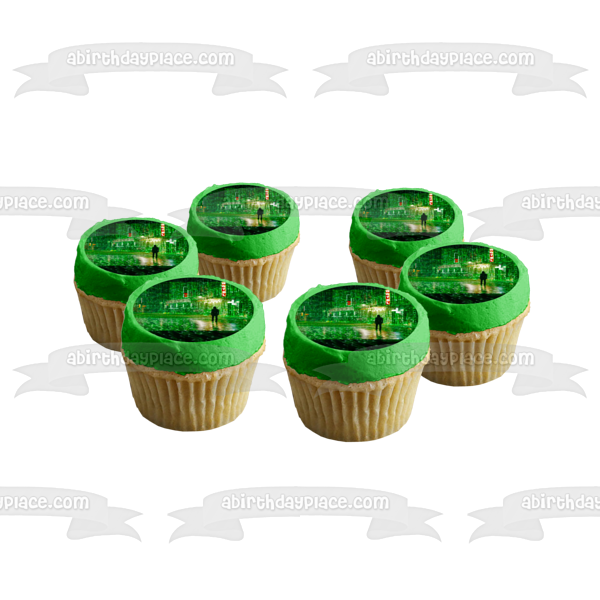The Matrix Resurrections Neo Edible Cake Topper Image ABPID54725