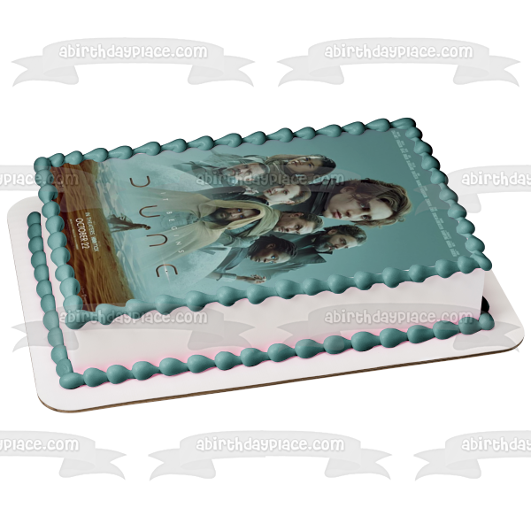 Póster de la película Dune Paul Atreides Lady Jessica Leto Atreides I Imagen comestible para decoración de tarta ABPID54737 