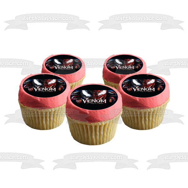 Venom: Let There Be Carnage Eddie Brock Party Guest Edible Cake Topper Image ABPID54685