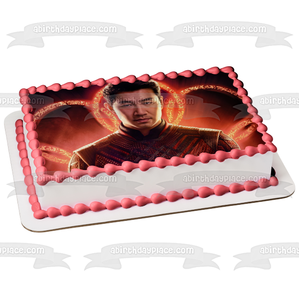 Adorno comestible para tarta Shang-Chi y la leyenda de los diez anillos Imagen ABPID54715 