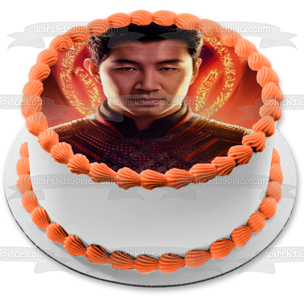 Adorno comestible para tarta Shang-Chi y la leyenda de los diez anillos Imagen ABPID54715 