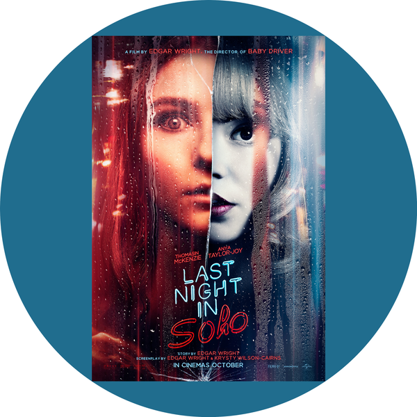The Last Night In Soho Sandy Movie Poster Edible Cake Topper Image ABPID54771