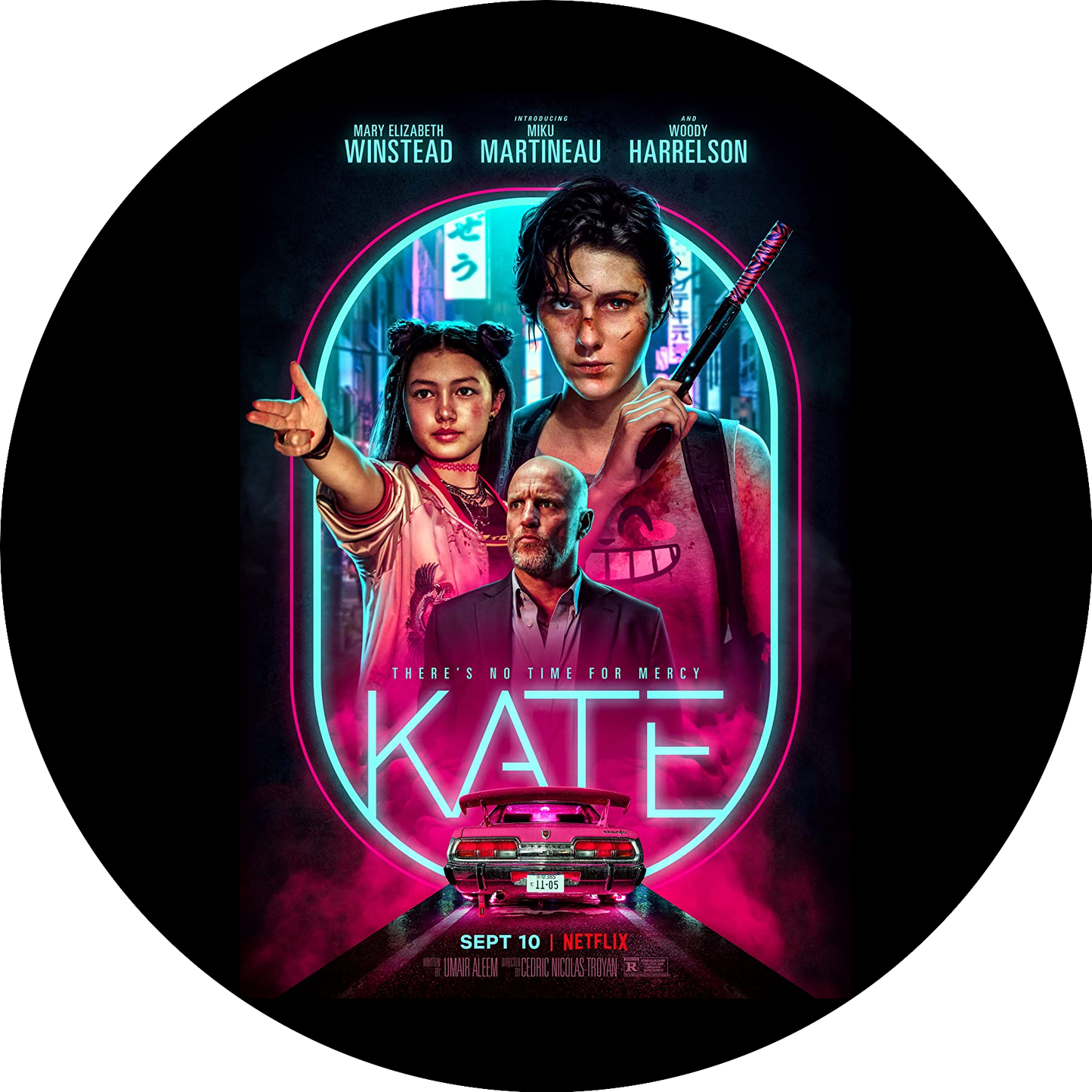 Kate Movie Poster Ani Varrick Edible Cake Topper Image ABPID54790