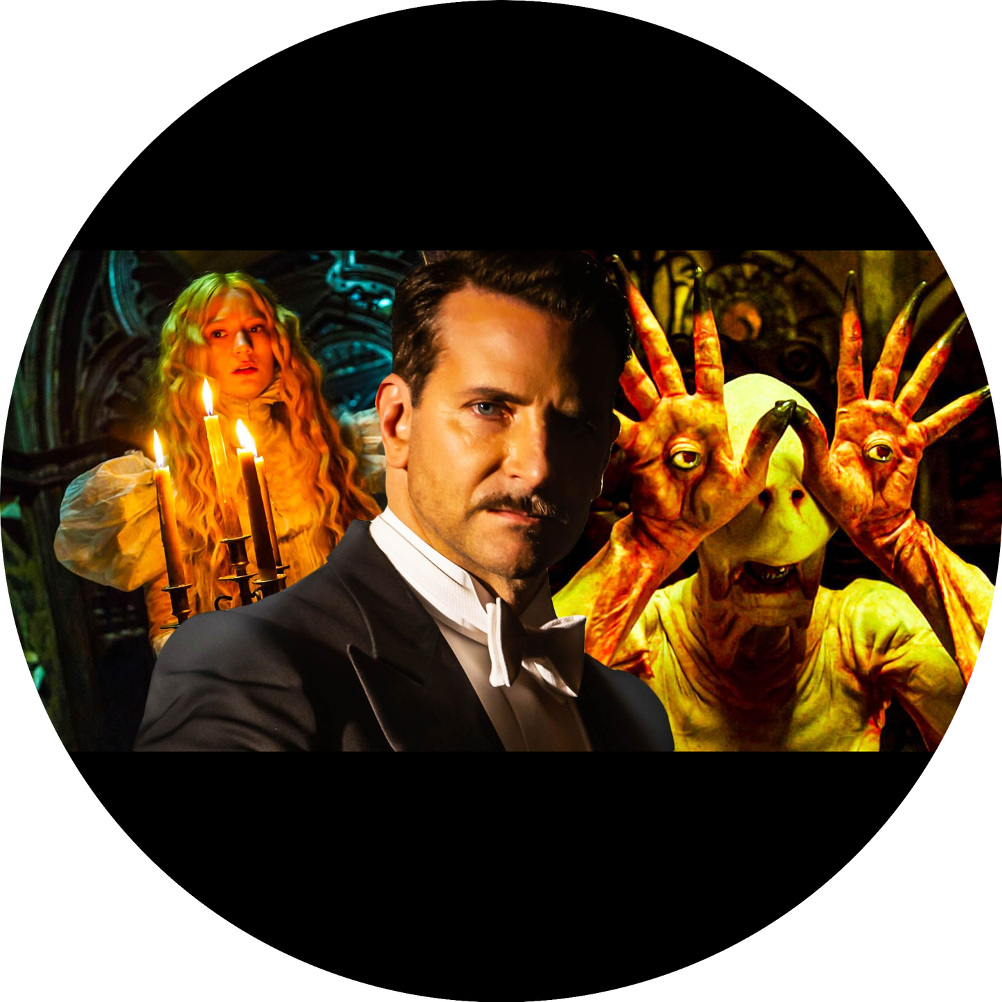 Decoración comestible para tarta con diseño de Nightmare Alley Stanton Carlisle ABPID54803 