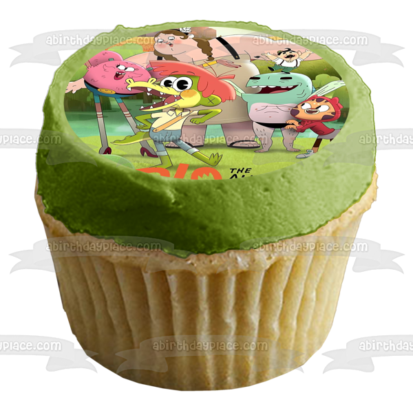 Arlo the Alligator Boy Movie Poster Furlecia Alia Bertie Teeny Tiny Tony Edible Cake Topper Image ABPID54872