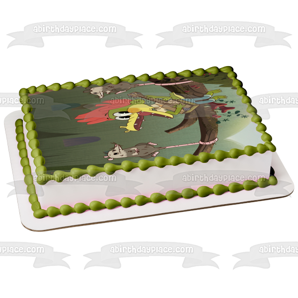 Arlo the Alligator Boy Edible Cake Topper Image ABPID54873