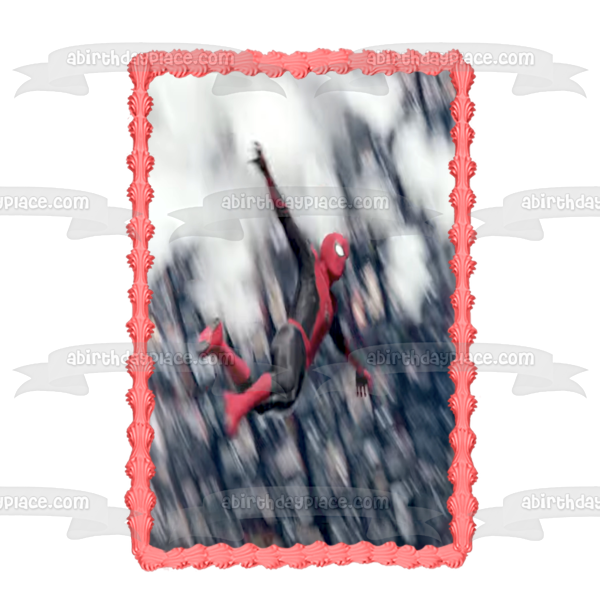 Spider-Man: No Way Home Edible Cake Topper Image ABPID54823