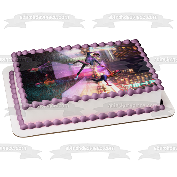Us Again Dot and Art Dancing Edible Cake Topper Image ABPID54893