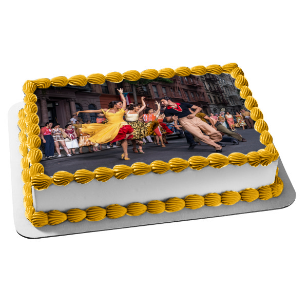 West Side Story Anita Maria Tony Dancing Edible Cake Topper Image ABPID54837