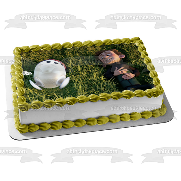 Ron's Gone Wrong Barney Ron Edible Cake Topper Image ABPID54912