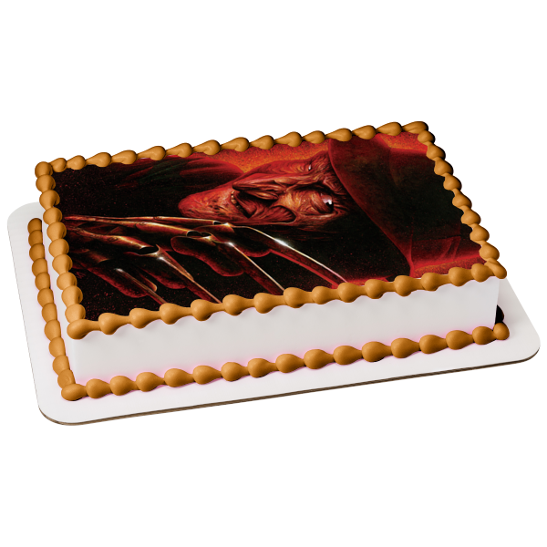 A Nightmare on Elm Street Freddy Kruger Edible Cake Topper Image ABPID55016