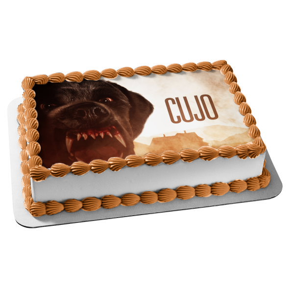 Cujo Edible Cake Topper Image ABPID54955