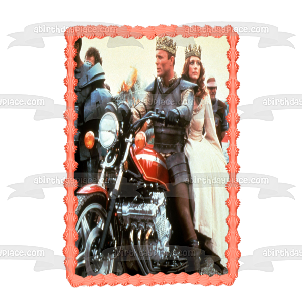 Knightriders Billy Julie Edible Cake Topper Image ABPID54957