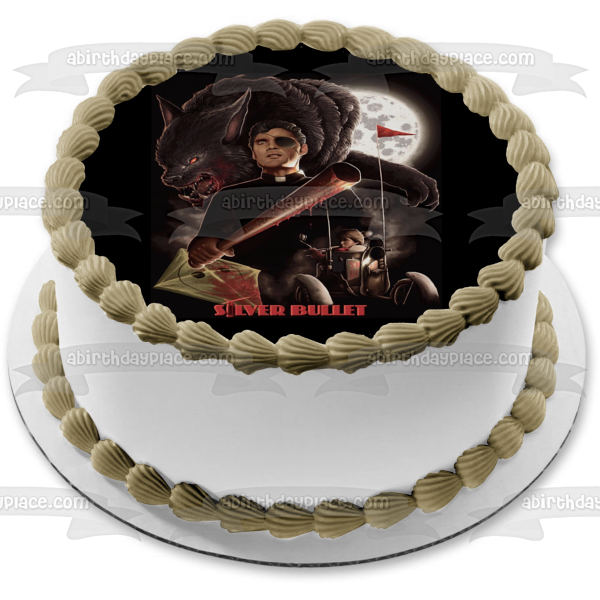 Silver Bullet Reverend Lowe Marty Coslaw Werewolf Edible Cake Topper Image ABPID54963
