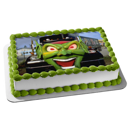 Maximum Overdrive The Happy Toyz Truck Edible Cake Topper Image ABPID54965