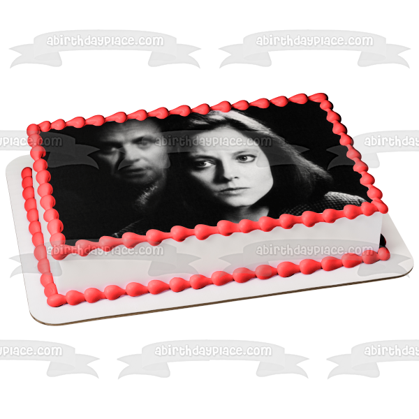 Silence of the Lambs Clarice Hannibal Lector Edible Cake Topper Image ABPID55040