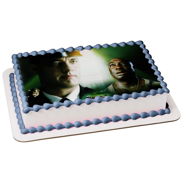 The Green Mile John Coffey Paul Edgecomb Edible Cake Topper Image ABPID54980
