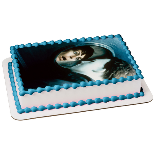 Halloween Michael Myers Laurie Strode Edible Cake Topper Image ABPID54947