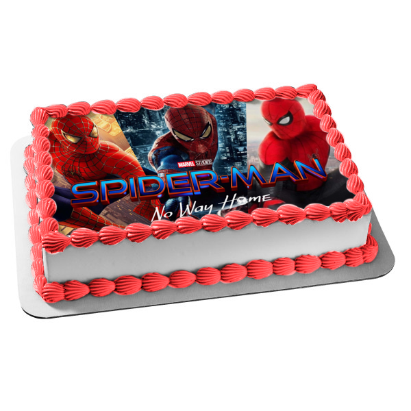 Spider-Man: No Way Home Edible Cake Topper Image ABPID54825 – A ...