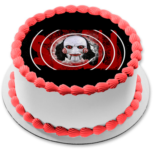 Saw Jigsaw Edible Cake Topper Image ABPID55062