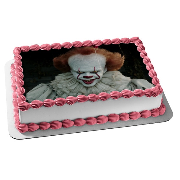 It Pennywise the Clown Edible Cake Topper Image ABPID55002
