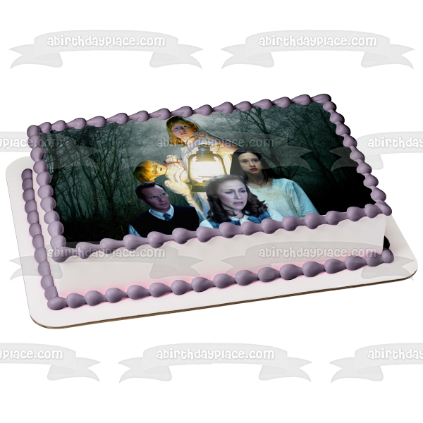 The Conjuring: The Devil Made Me Do It Lorraine Ed Edible Cake Topper Image ABPID55068