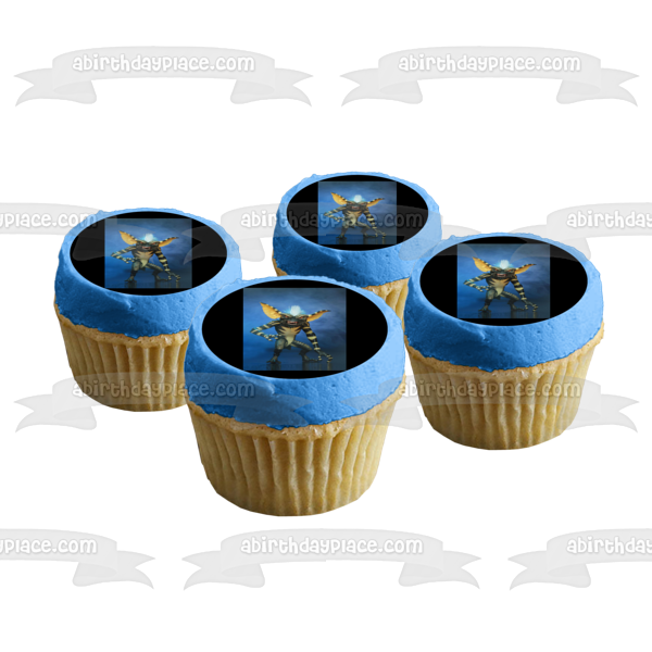 The Gremlins Stripe Edible Cake Topper Image ABPID55025