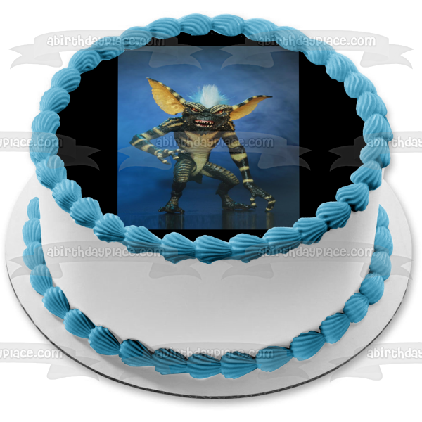 The Gremlins Stripe Edible Cake Topper Image ABPID55025