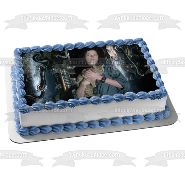 Alien Ellen Ripley Edible Cake Topper Image ABPID55014