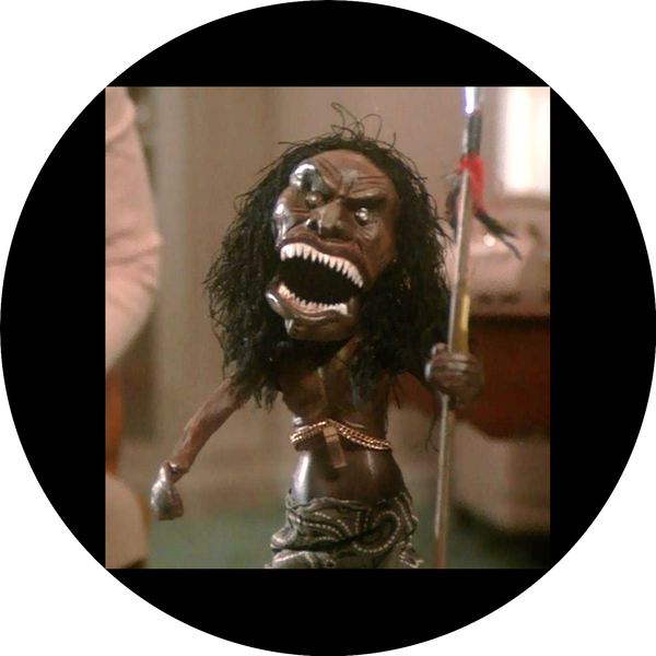 Trilogy of Terror Voodoo Doll Edible Cake Topper Image ABPID55012