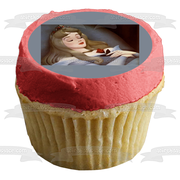 Sleeping Beauty Briar Rose Princess Aurora Edible Cake Topper Image ABPID00059