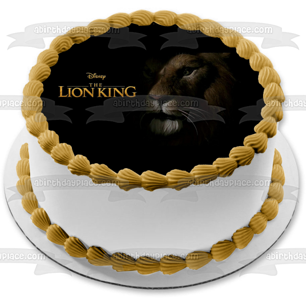 The Lion King Mufasa Edible Cake Topper Image ABPID00101