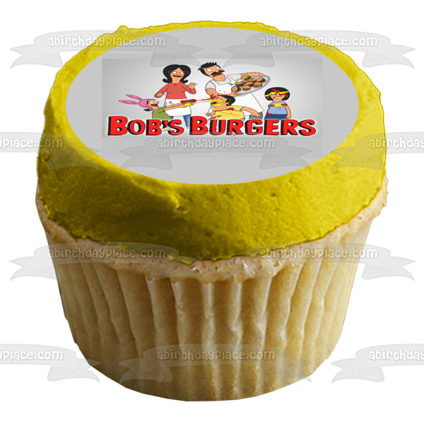 Bob's Burgers Tina Louise Linda Gene Belcher Edible Cake Topper Image ABPID00115