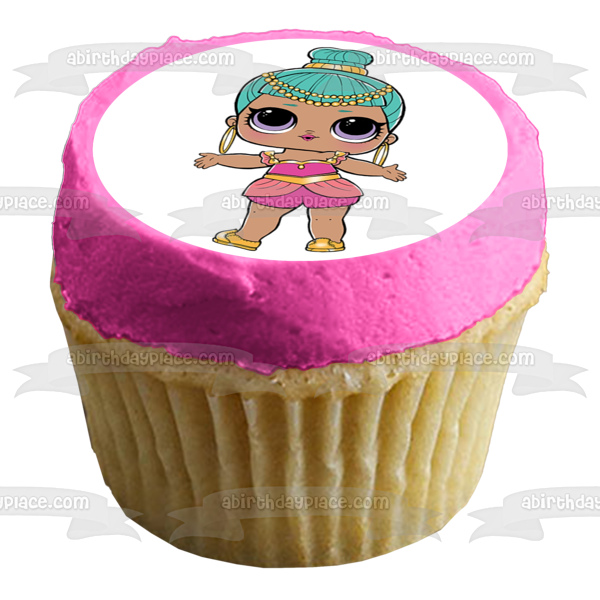LOL. Surprise Doll Genie Edible Cake Topper Image ABPID00197